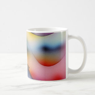 Mug "Vagues réfractaires" Art Abstrait contemporain