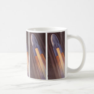 Mug Vaisseaux spatiaux de science-fiction vintage