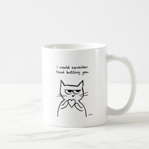 Mug Valentine drôle - le chat pourrait probablement