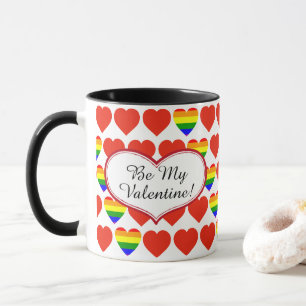 Mug Valentine Hearts