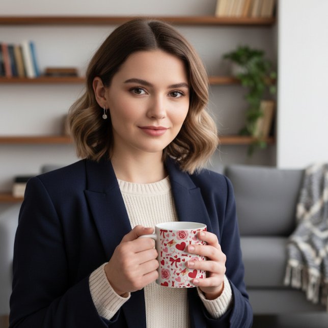 Mug Valentine Pattern (Créateur téléchargé)