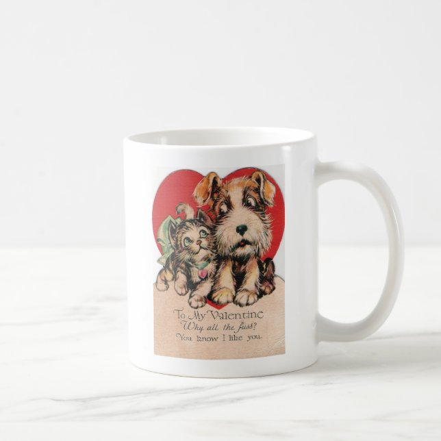 Mug Valentine Pourquoi Tous Les Fuss ? (Droite)