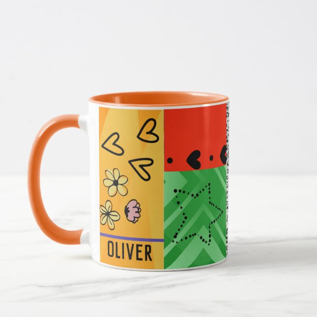 Mug Valentines cadeau de jour Vibes positives bonne én (Gauche)
