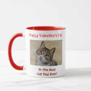 Mug Valentines Day Meilleur Chat Papa Jamais mignonne 