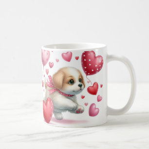 Mug Valentines Day Puppy Love