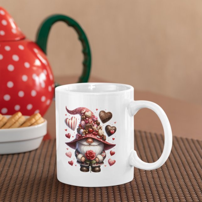 Mug Valentines Gnome (Créateur téléchargé)
