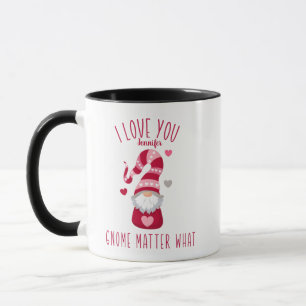 Mug Valentines Gnomes, un cadeau pour petite amie