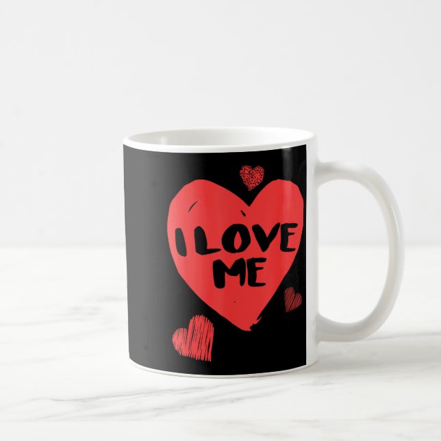 Mug Valentine's I Love Me I Love Myself Shirt  (Droite)