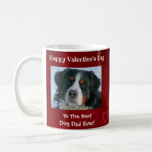 Mug Valentines Jour Meilleur Chien Papa Jamais Mignonn