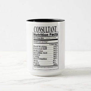 Mug Valeur nutritive des consultants