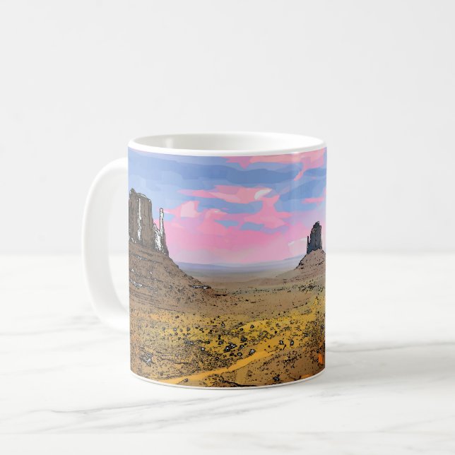 Mug Vallée des Monuments. (Devant gauche)