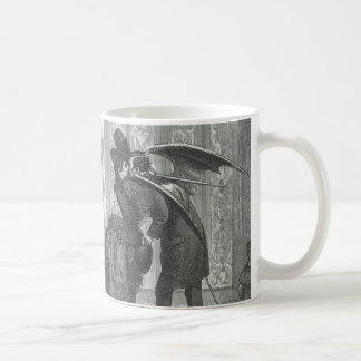 Mug Vampire à ailes victorien/gothique d'un baiser