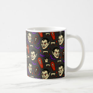 Mug Vampire vintage - Icônes d'horreur Halloween
