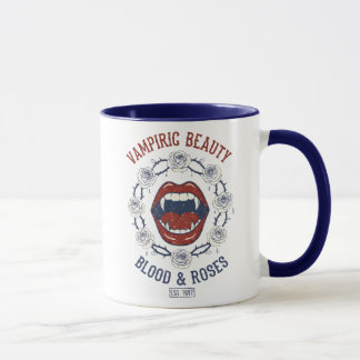 Mug Vampiric Beauty Blood And Roses