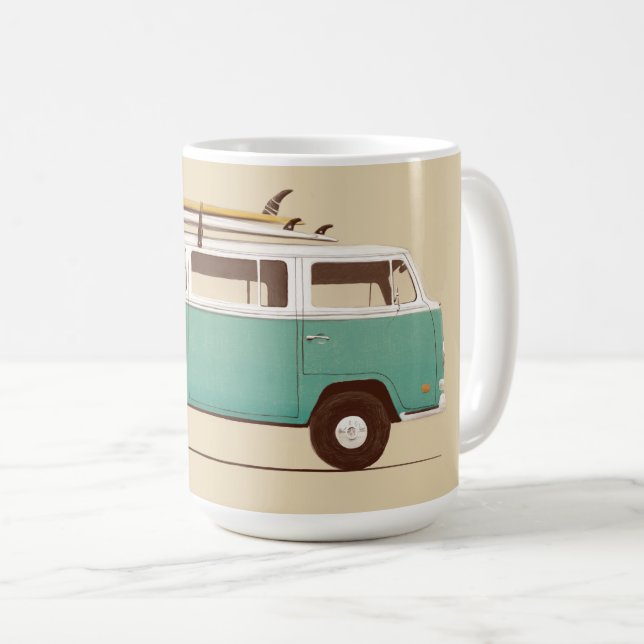 Mug Van bleu | Florent Bodart (Devant droit)
