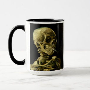 Mug Van Gogh Fumer du squelette