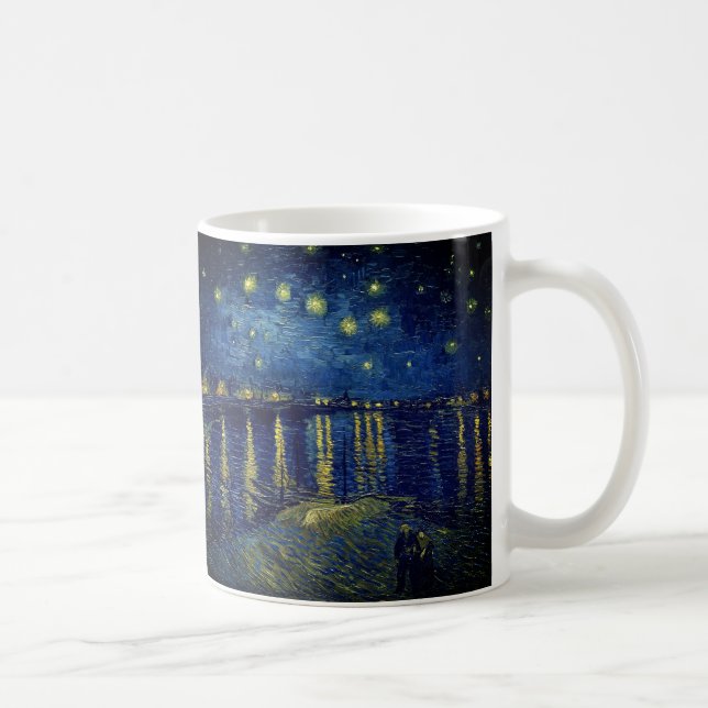 Mug Van Gogh - Nuit étoilée sur le Rhône (Droite)