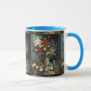 Mug Van Gogh Still Life avec Fleurs de prairie et Rose