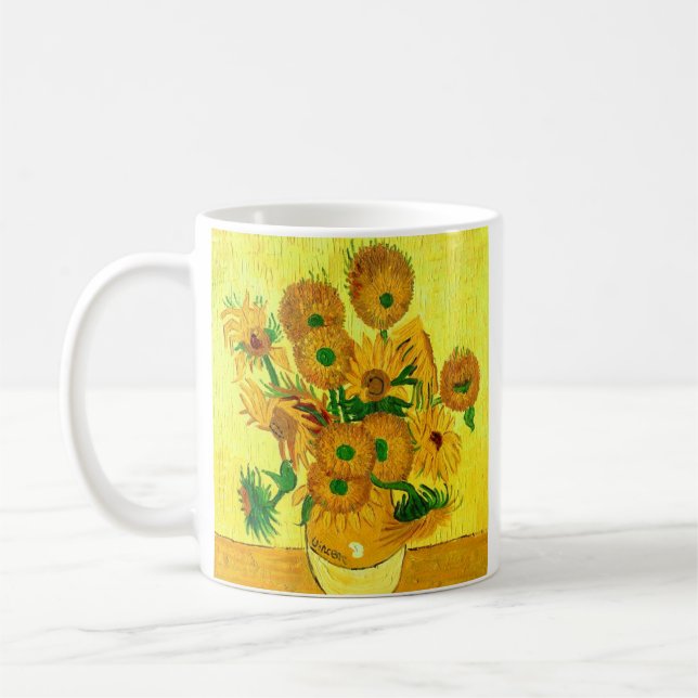 Mug Van Gogh Sunflowers (Gauche)