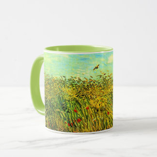 Mug Van Gogh, Wheat Field with a Lark,