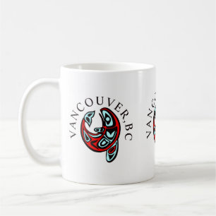Mug Vancouver Haida Orca Totem Tattoo Killer Whale