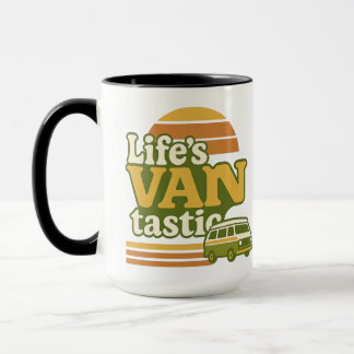 Mug VANtastic Retro les années 70 Van Graphic