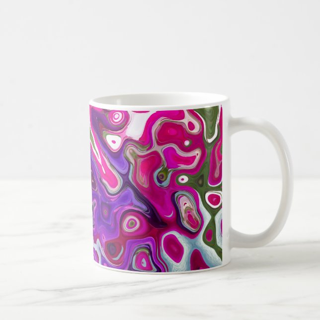 Mug Vapin blanc bleuté (Droite)