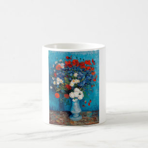 Mug Vase avec Cornflowers et Poppies, Van Gogh