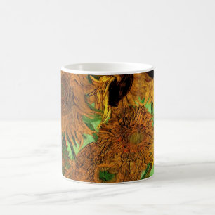 Mug Vase avec douze tournesols par Vincent van Gogh