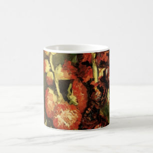 Mug Vase avec Hollyhocks par Vincent van Gogh