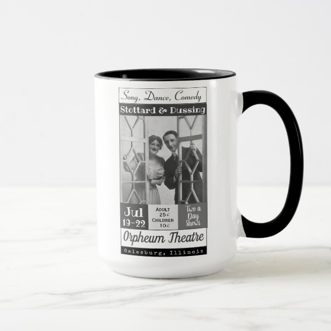 Mug Vaudeville Show, Stottard & Dussing, T-Shirt (Droite)