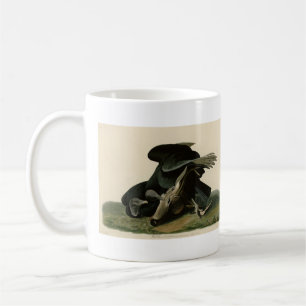 Mug Vautour noir, des oiseaux d'Amérique d'Audubon