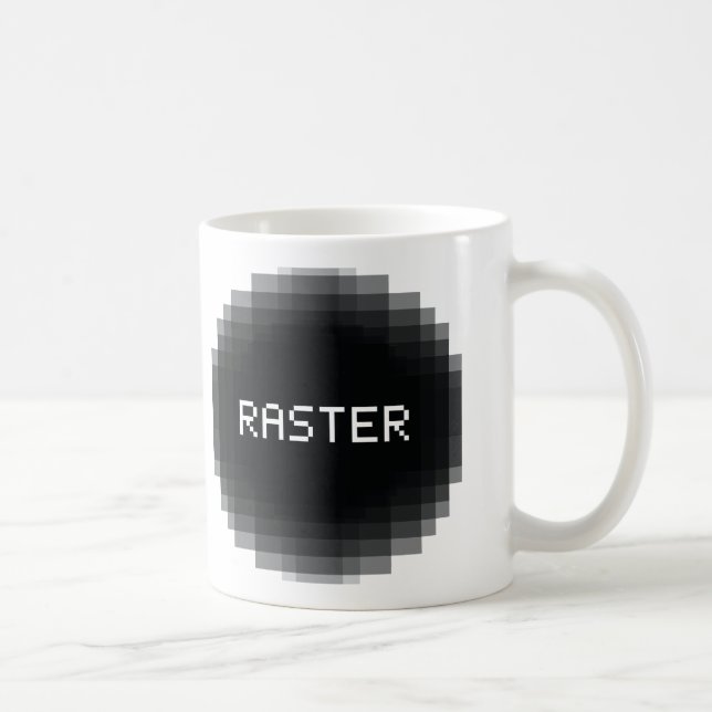 Mug vecteur/trame (Droite)