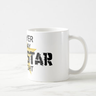 Mug Vedette du rock d'avocat par nuit