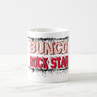vedette du rock de bunco dans le rose
