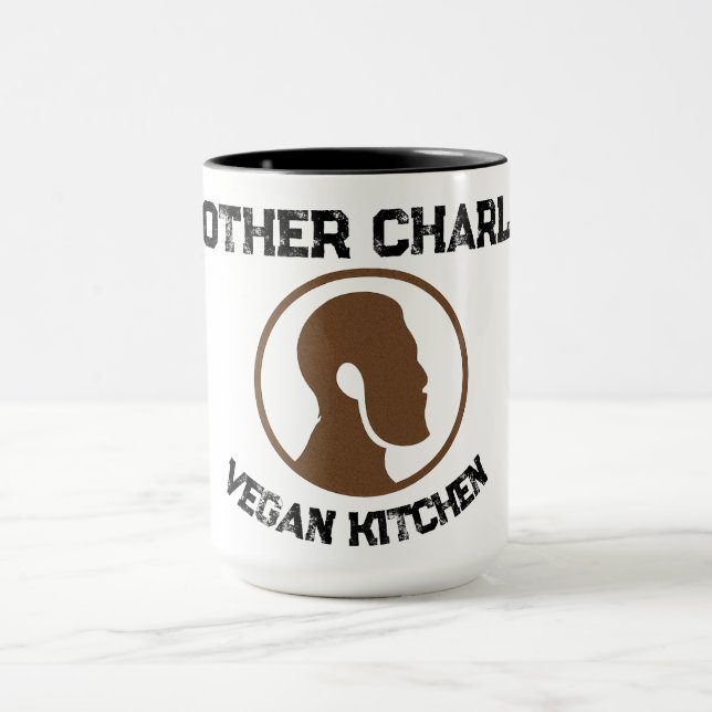 Mug Vegan Soul minimaliste santé et bien-être (Centre)