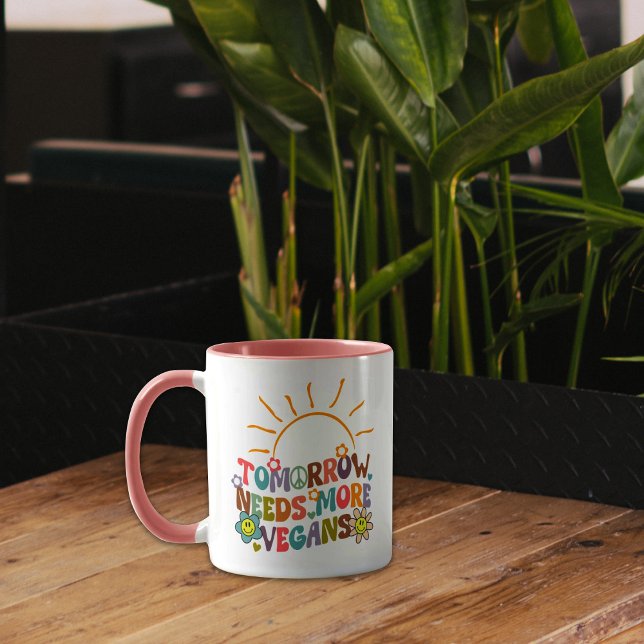 Mug Végétan drôle (Créateur téléchargé)