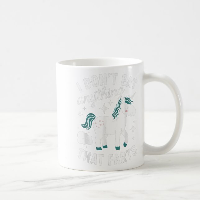 Mug Végétan drôle Je ne mange rien qui pète Vegeta (Droite)
