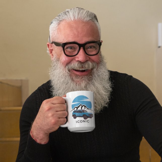 Mug Véhicule Extérieur Élégant Et Iconique (15oz mug pictured)