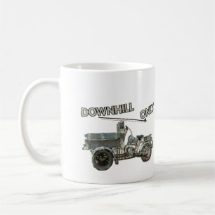 Mug Véhicule rétro drôle pour descente uniquement