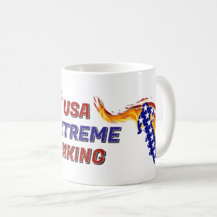 Mug Vélo BMX Patriotique USA
