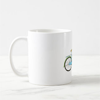 Mug Vélo et fleurs