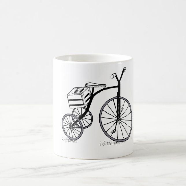 Mug Vélo sur 3 roues (Centre)