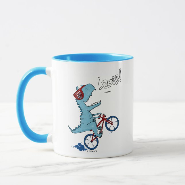 Mug Vélo T-Rex Roar (Gauche)