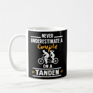 Mug Vélo Tandem Cyclisme Deux personnes Vélo