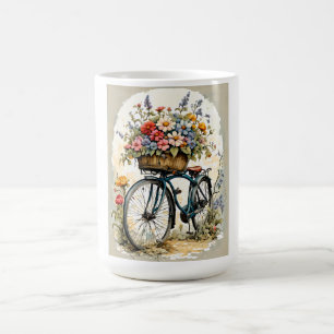 Mug Vélo végétal Boho minimaliste