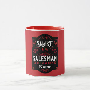 Mug Vendeur d'huile de serpent cadeaux amusants pour l