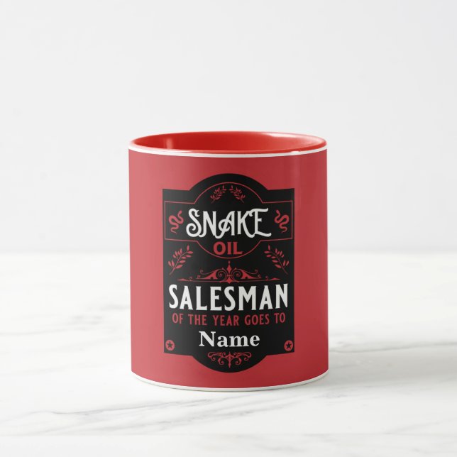 Mug Vendeur d'huile de serpent cadeaux amusants pour l (Centre)