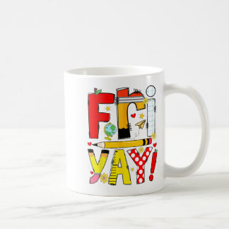 Mug Vendredi Yay Vendredi Heureux Week-end Drôle Prof 