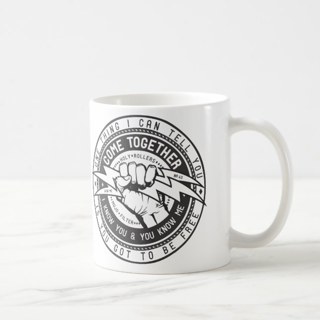 Mug Venez ensemble le logo des syndicats (Droite)